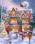 Christmas Eve Cottage 1000 Pc